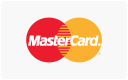 MasterCard logo featuring overlapping red and orange circles with the text "MasterCard" across the center.