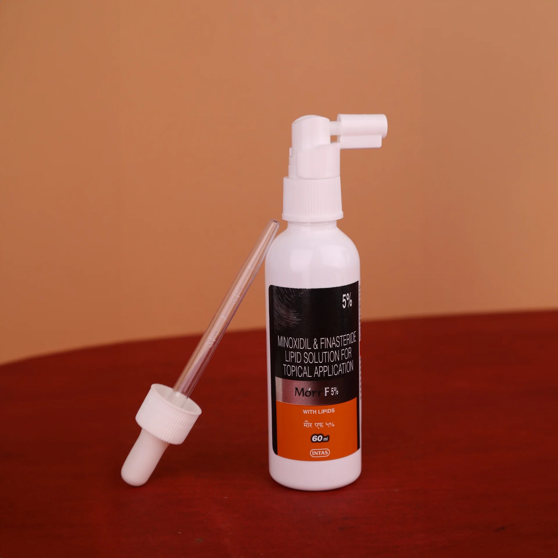 Morr F 5% Minoxidil & Finasteride Topical Solution – 60ml