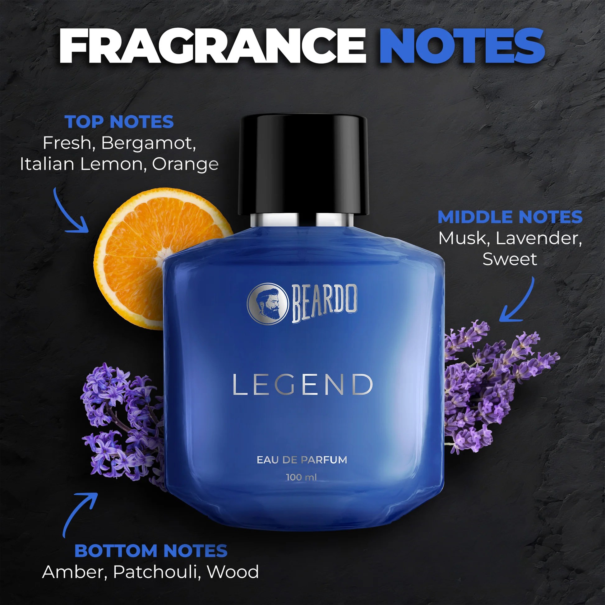 Beardo Legend Perfume For Men – 100ml | EDP