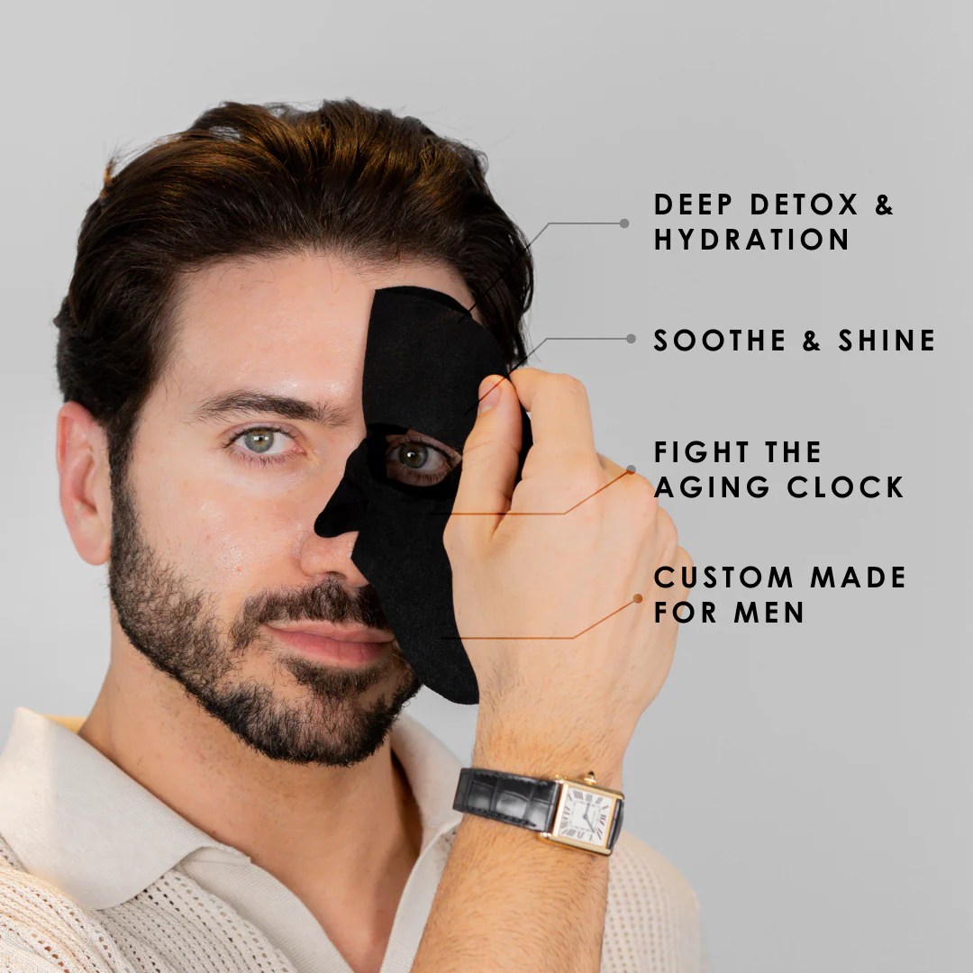 Forte Series Bamboo Charcoal Face Mask – Pack of 4
