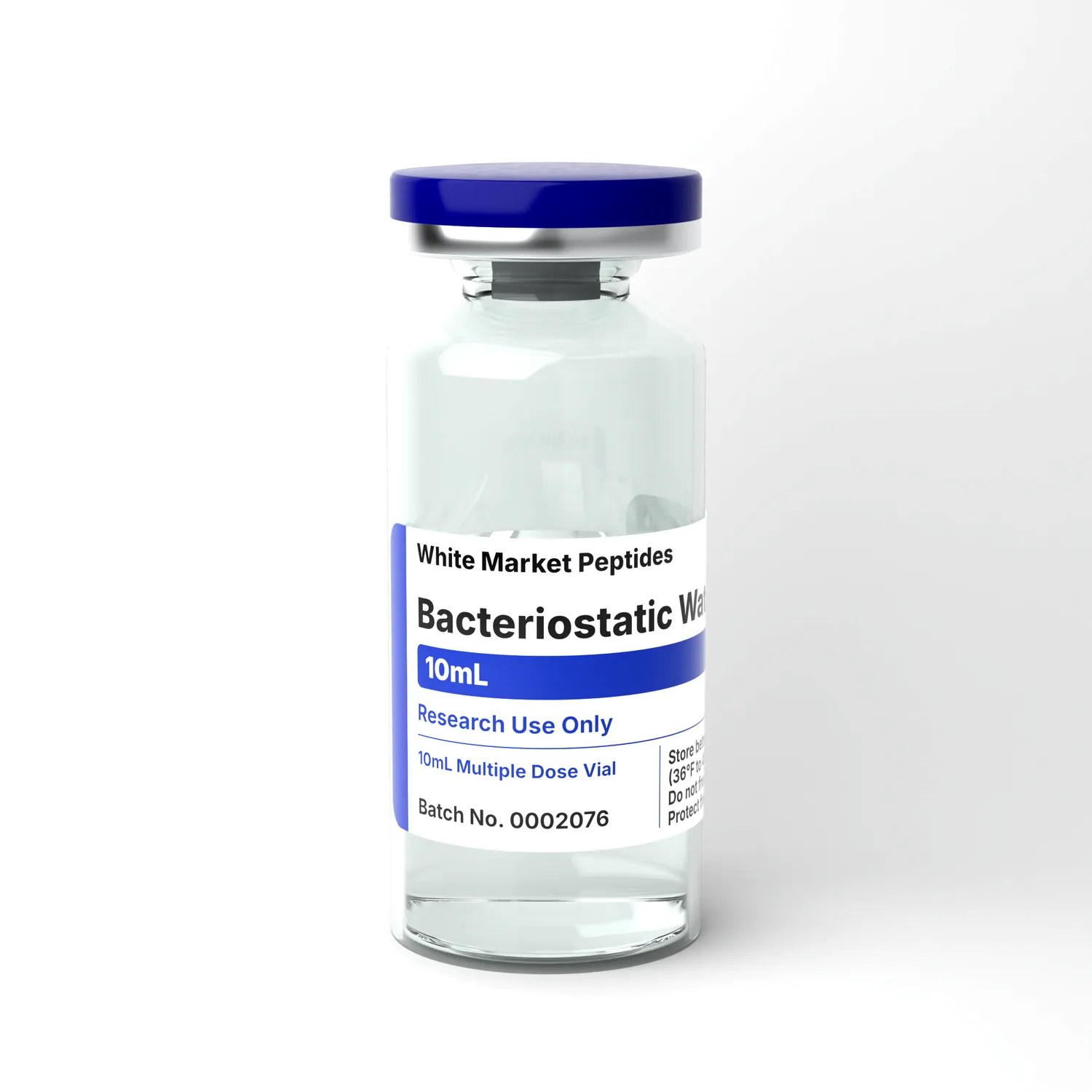 Bacteriostatic Water – 3 mL & 10 mL Sterile Vials