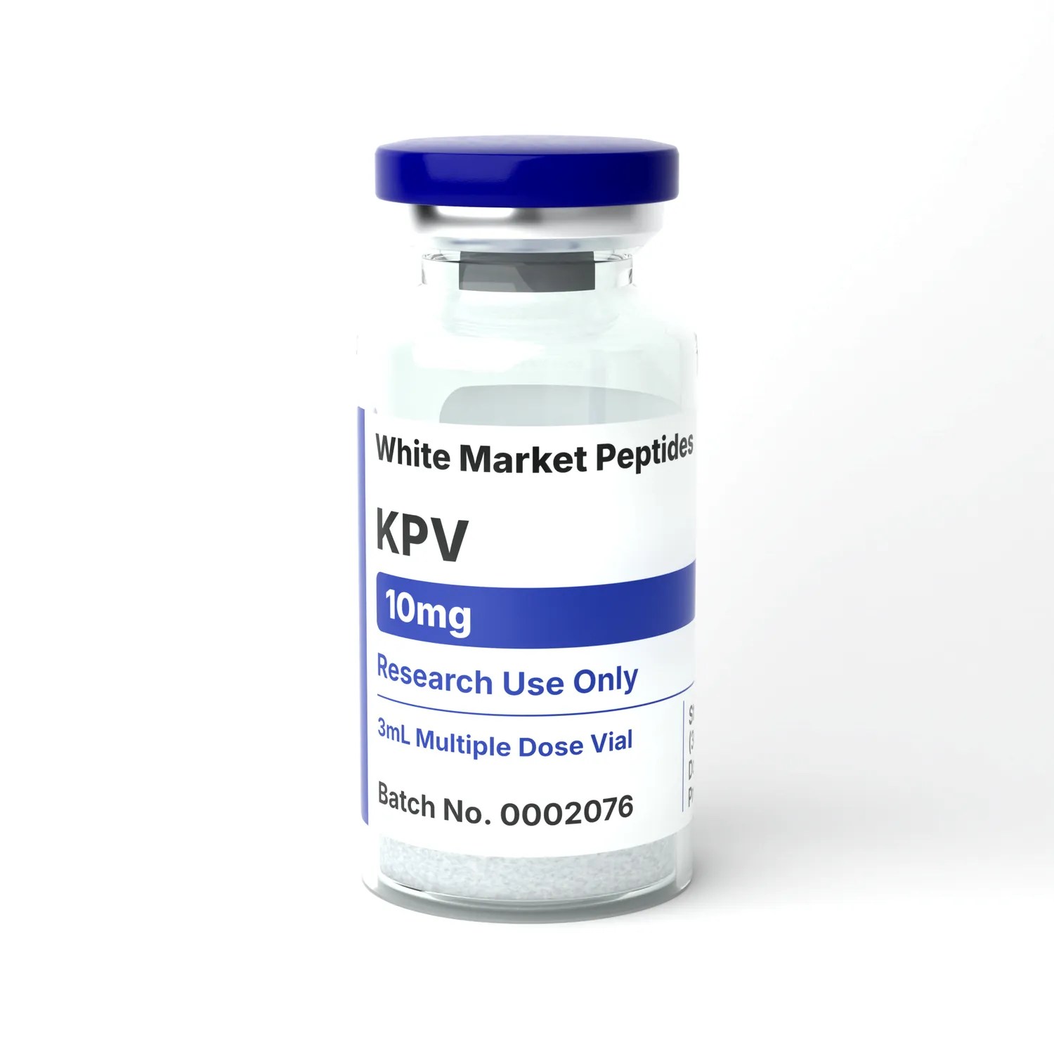 KPV (10 mg) vial — White Market Peptides