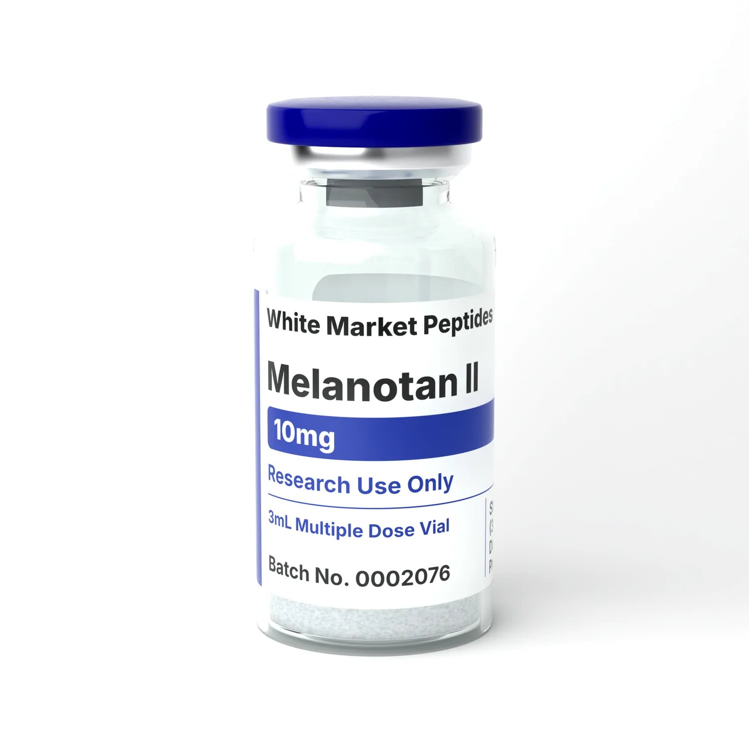 Melanotan II (10 mg) vial — White Market Peptides