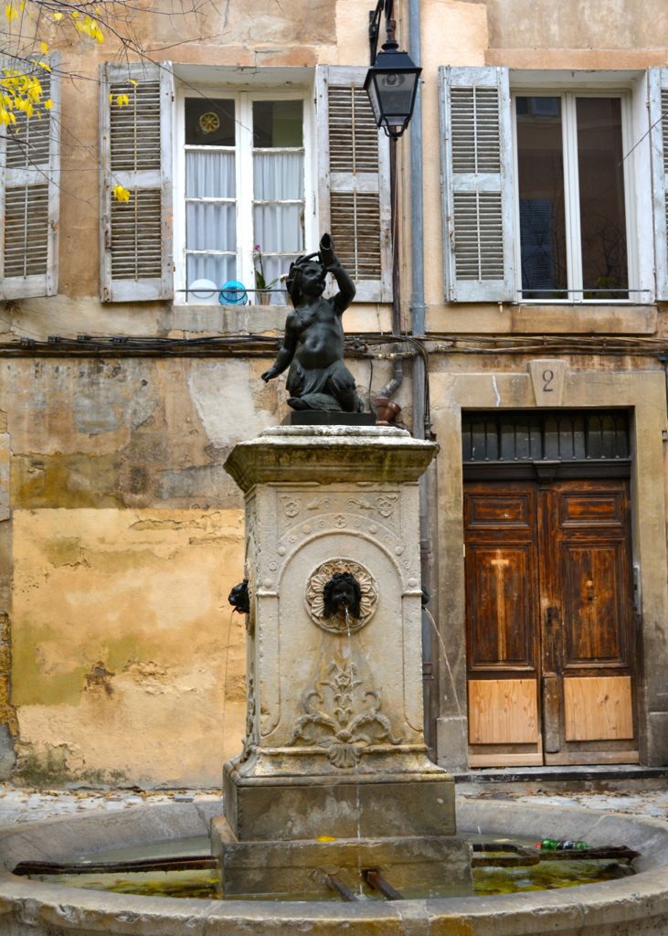Fountain in Aix-en-Provence