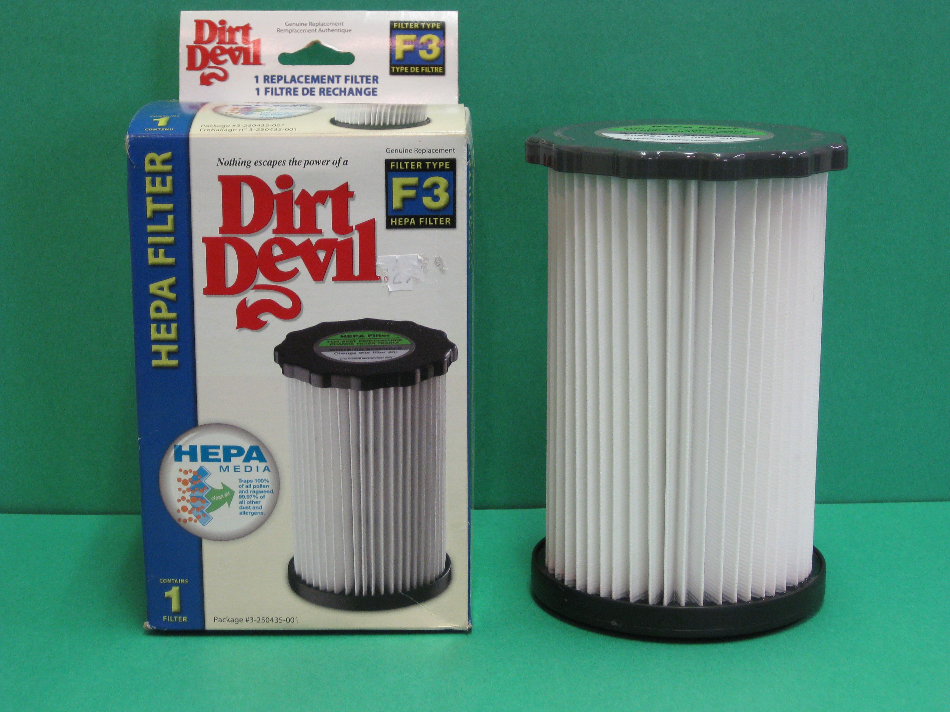 Dirt devil filter f3