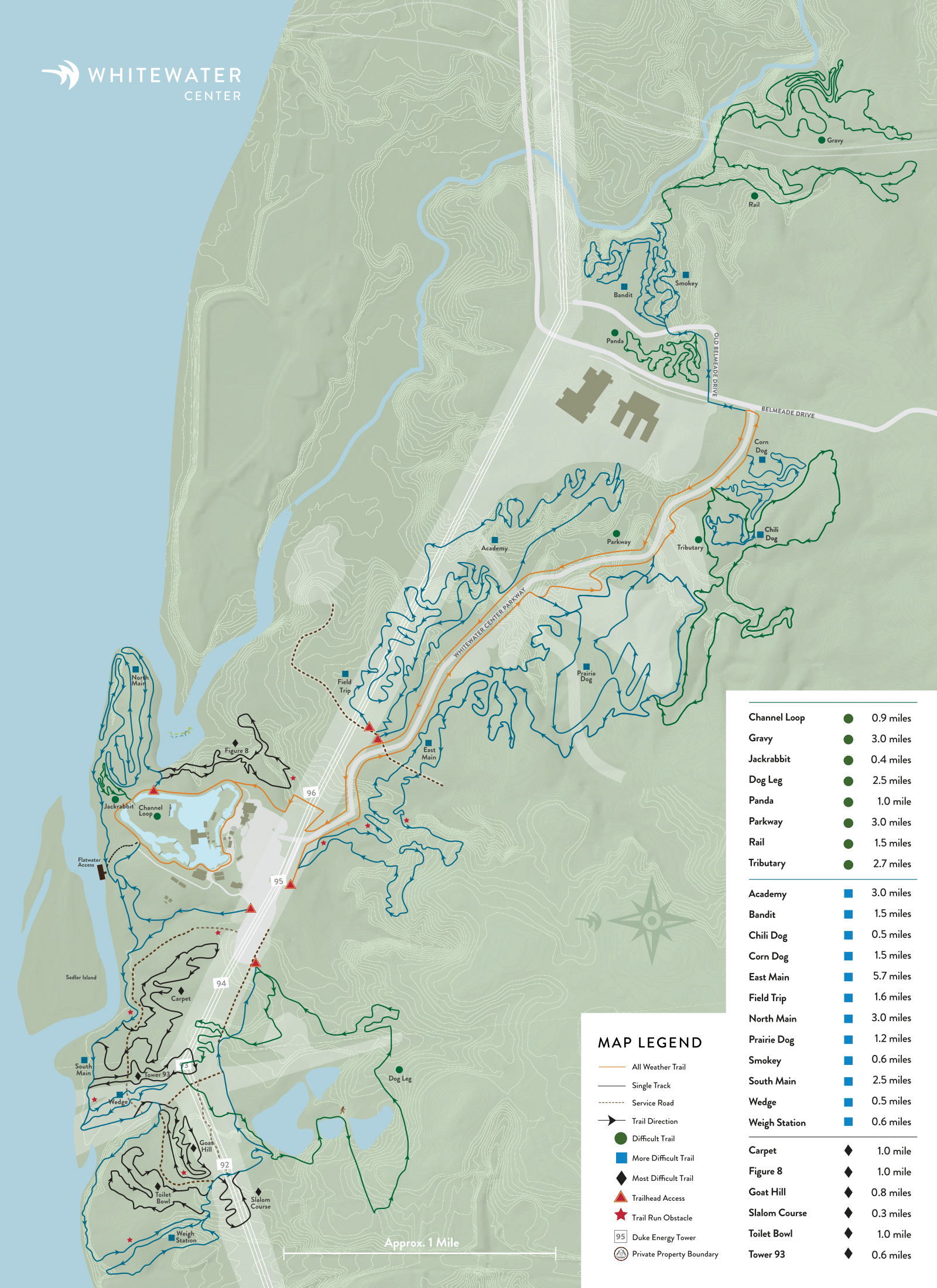 Trail Running Hiking Whitewater 2024 TrailMap 3 1 