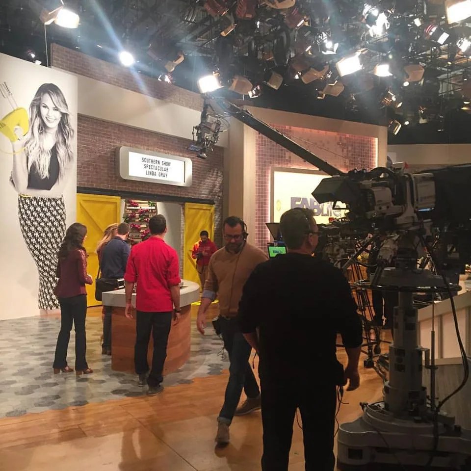 Behind the scenes - Whitney on FabLife with Chrissy Tiegen
