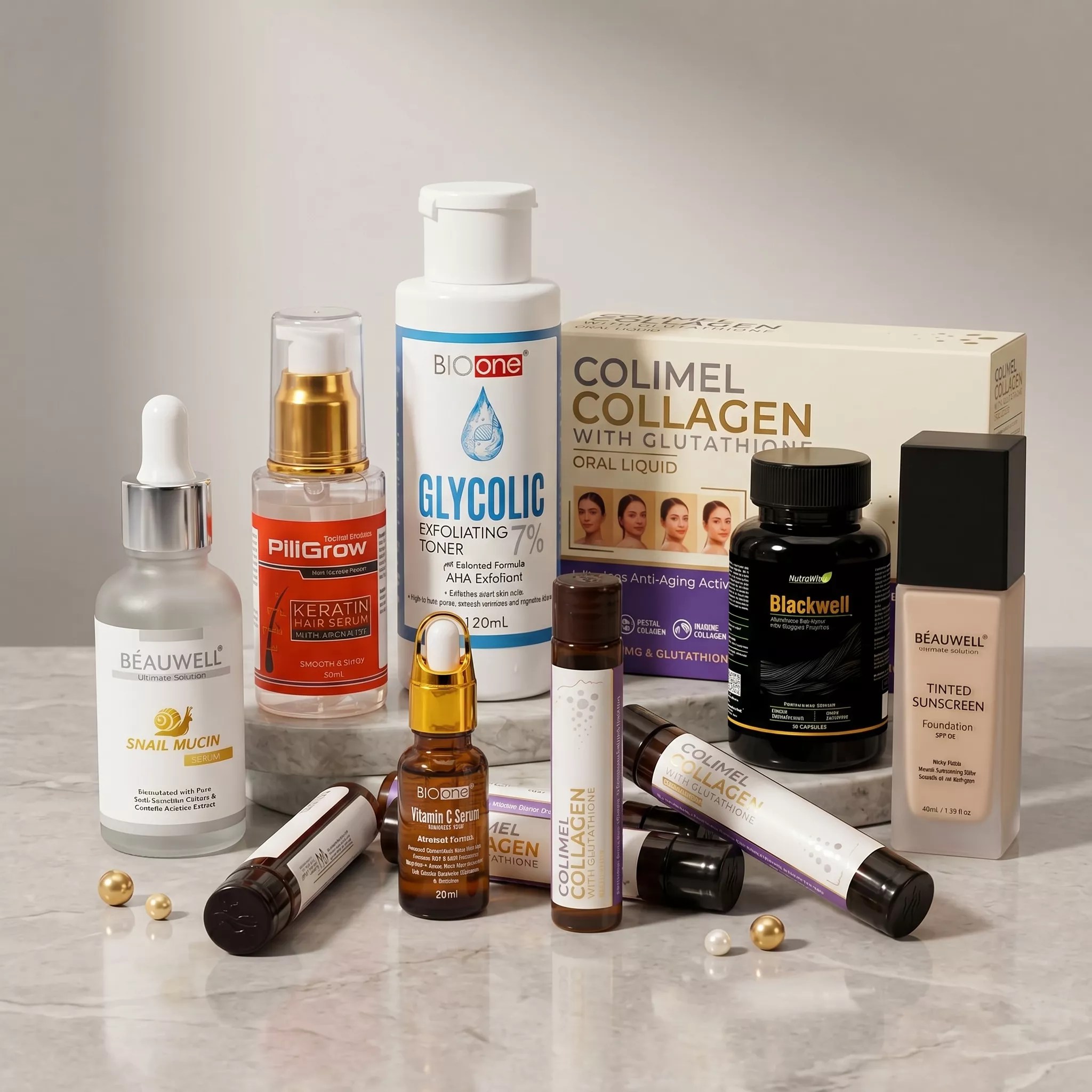 summer skincare products Range