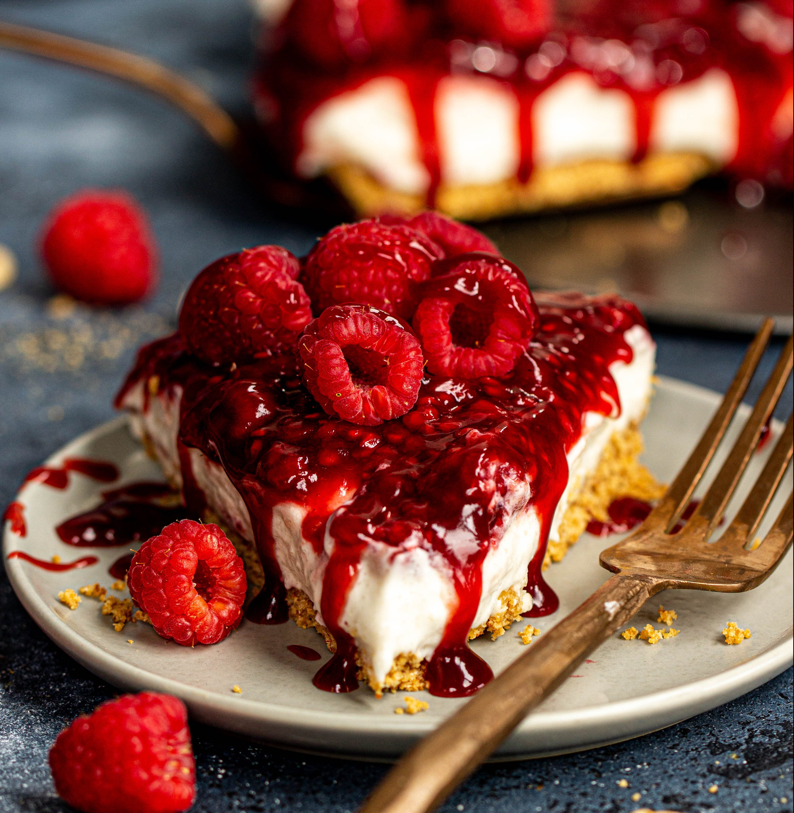 No-Bake Paleo Cheesecake - Gluten-free, dairy-free, nut-free, egg-free, EASY!