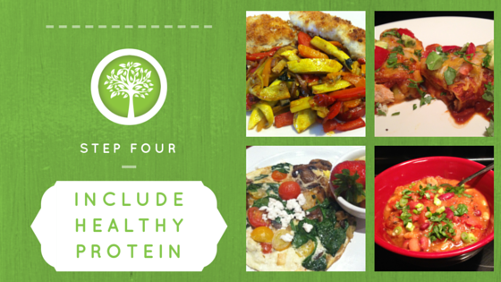 Step Four Include Healthy Protein