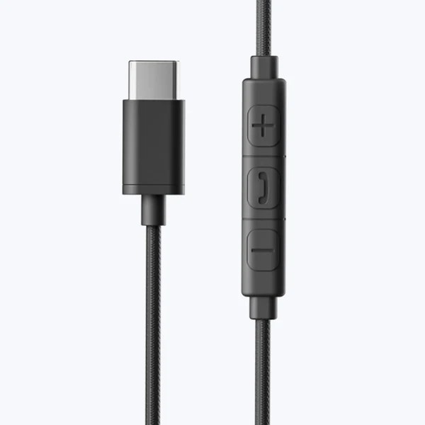 Zeb-Buds 50C In-line Microphone Light weight Strong and long lasting cable Type-C Connector Stylish Design Wide compatibility