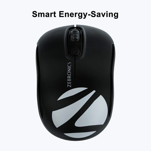 ZEBRONICS Dash 2.4GHz Wireless Mouse, Upto 1600 DPI