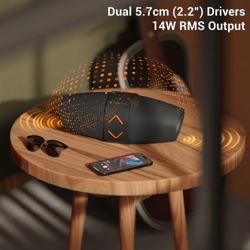 ZEBRONICS ZEB- SOUND FEAST 55 14w RMS 20hrs* playback time