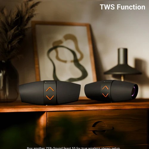 ZEBRONICS ZEB- SOUND FEAST 55 14w RMS 20hrs* playback time