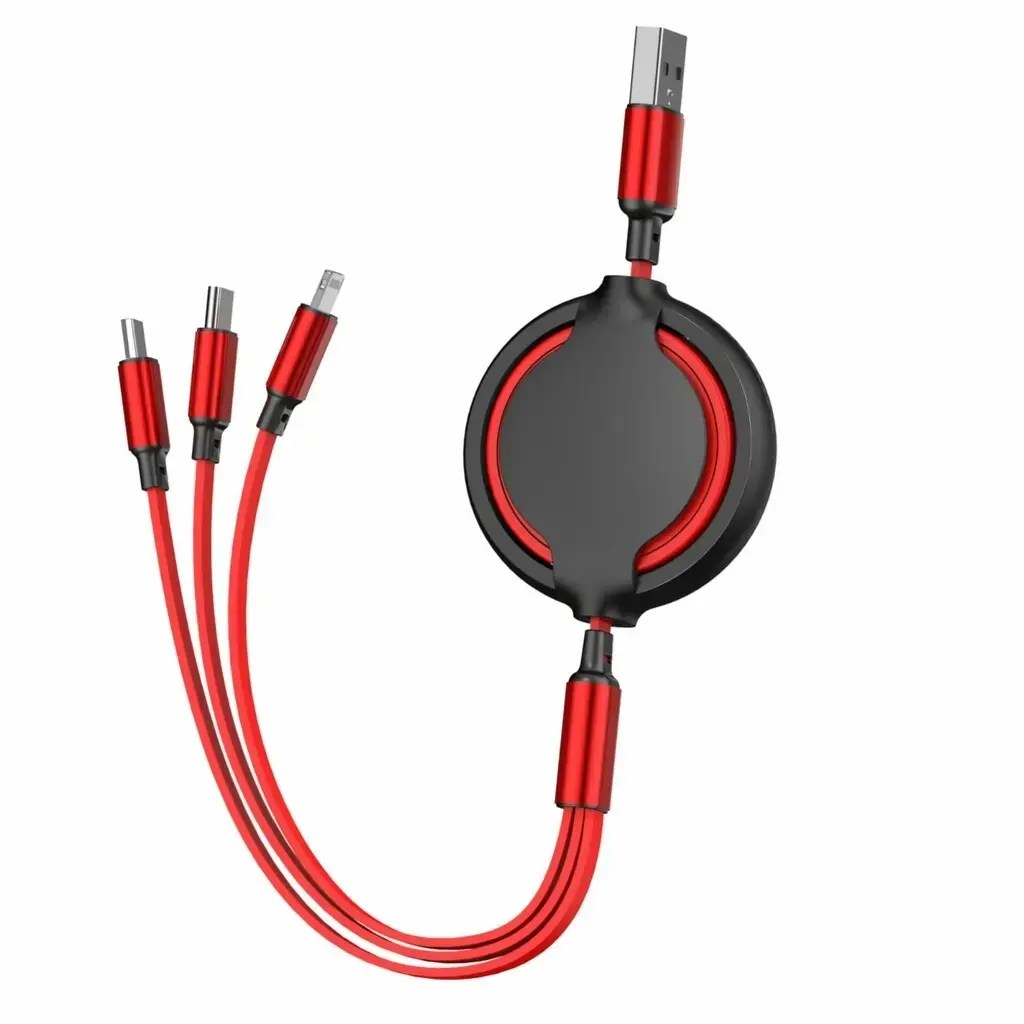 ZAVIA CORD 555 3IN 1 RETRACTABLE CHARGING CABLE