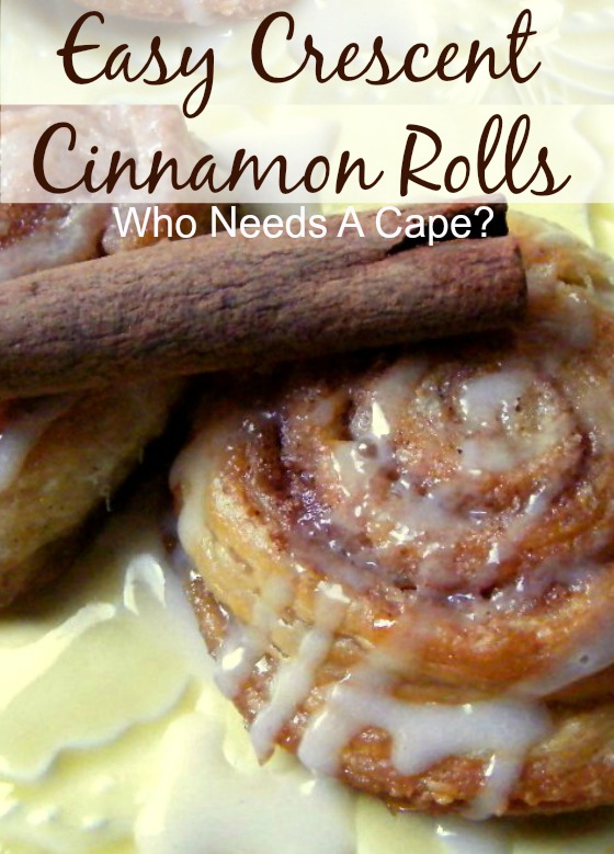 Crescent Cinnamon Rolls