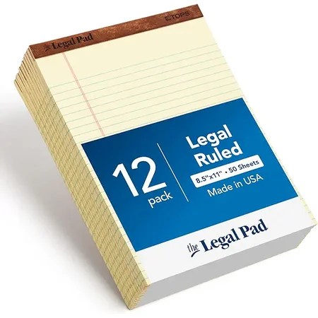 Tops Legal Pads