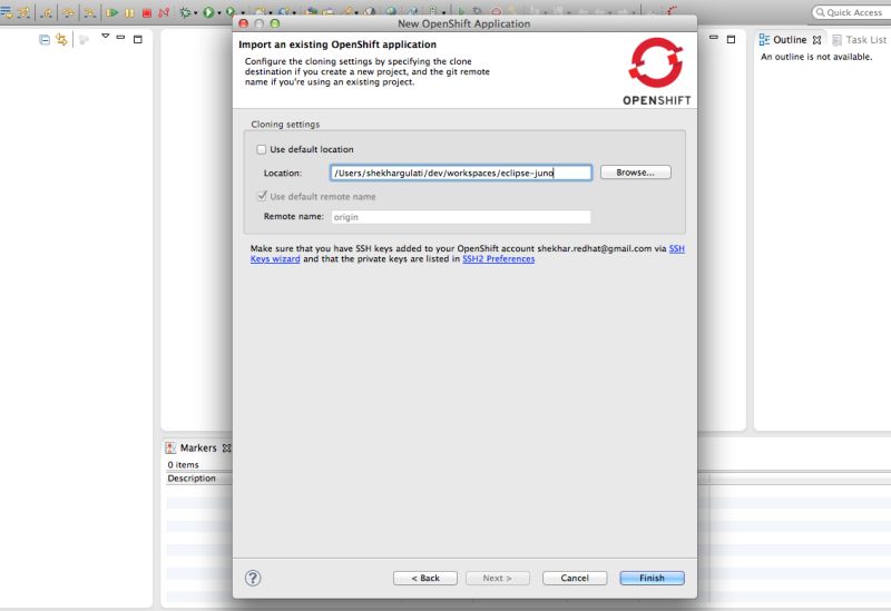 Eclipse Openshift Application Import Project Shekhar Gulati - Abstract Image Collection - HD Quality