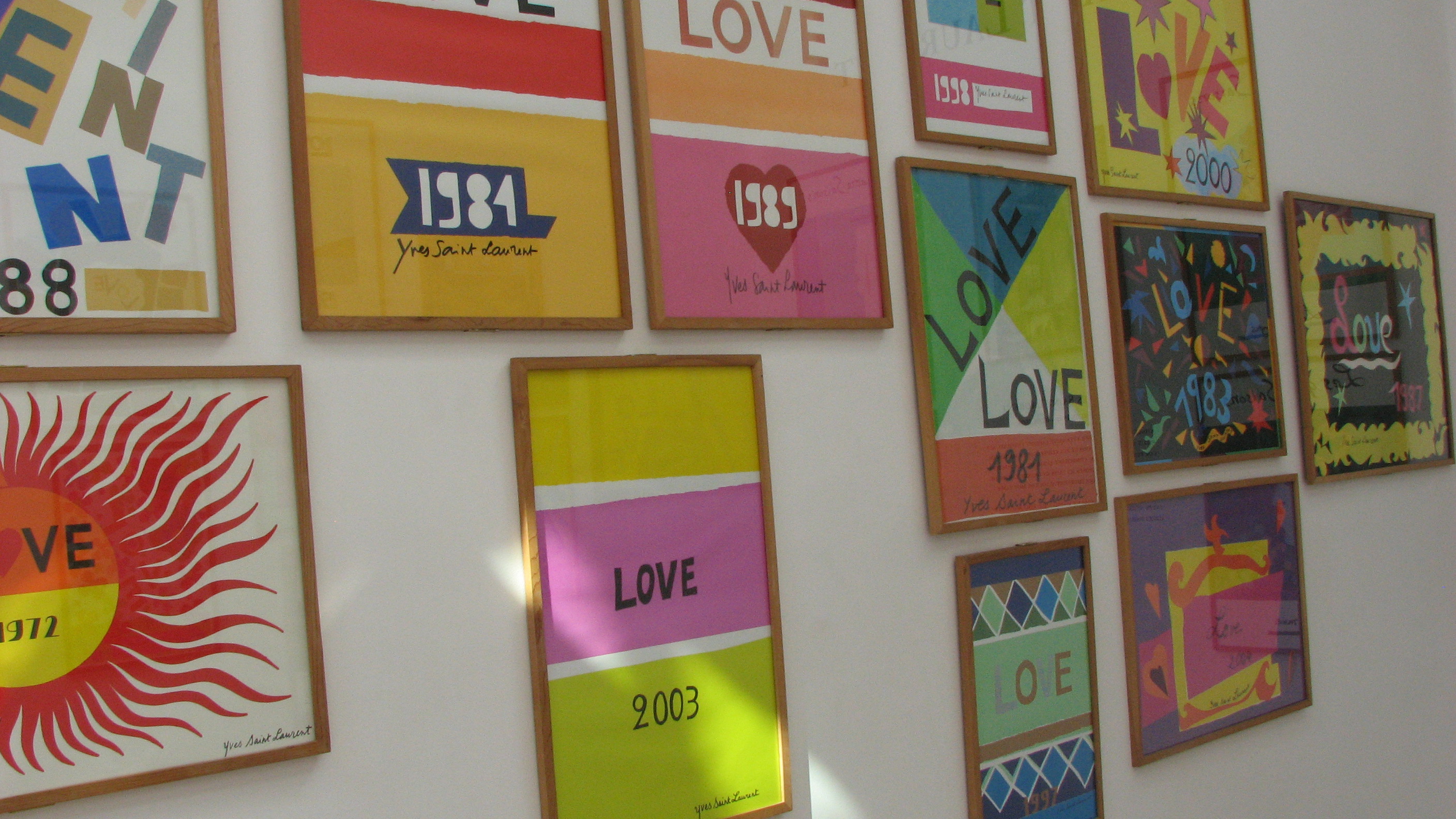 Love Posters Yves Saint Laurent Posters Love WhyMorocco By