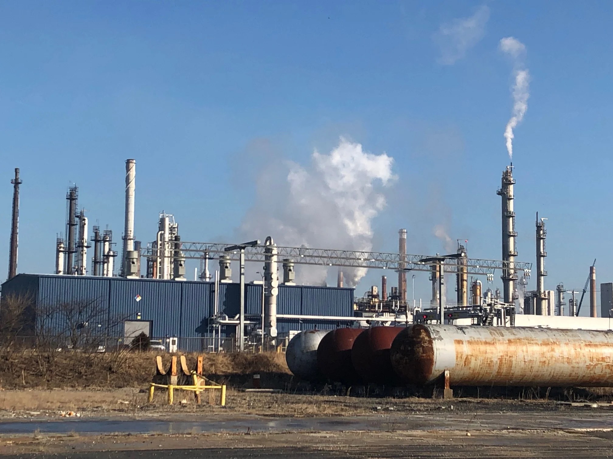 Delaware City residents angry over repeated emissions from refinery