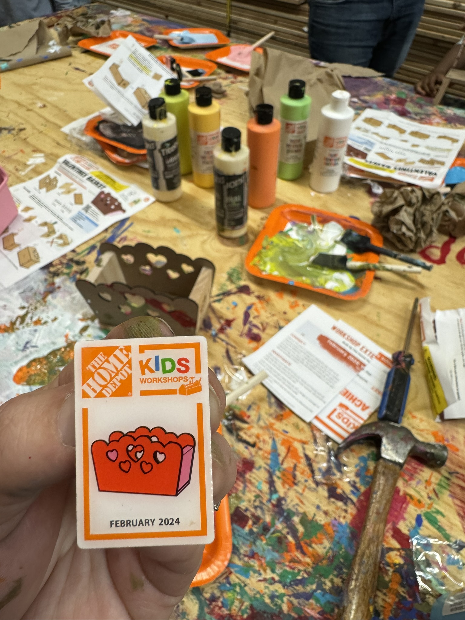 Home depot free kids workshops in wichita