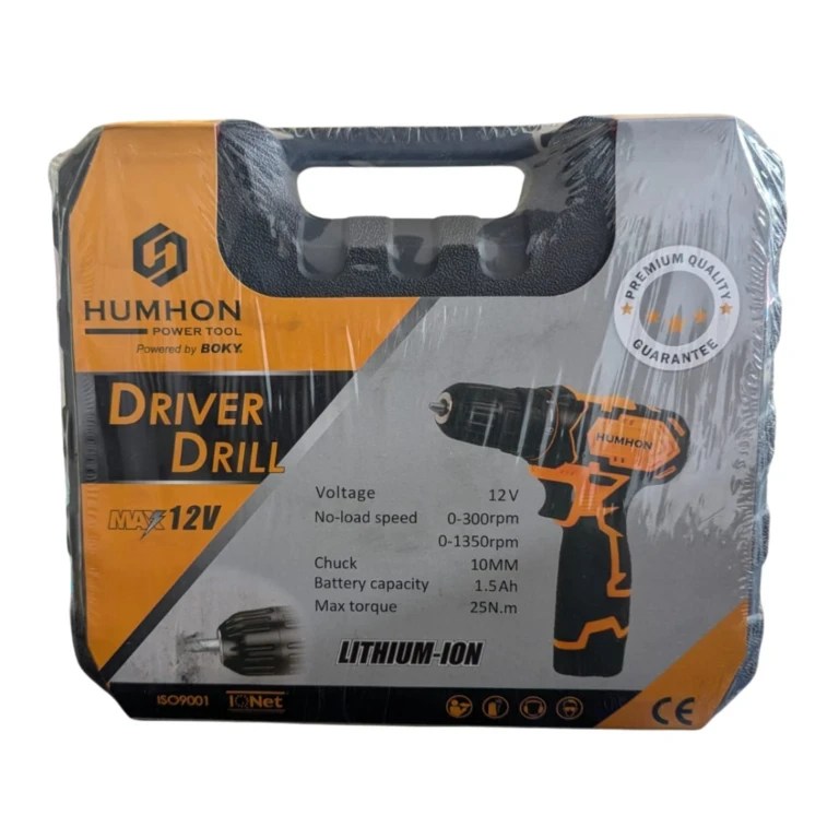Humhon 12V Cordless Drill BK-CD505 – Sri Lanka