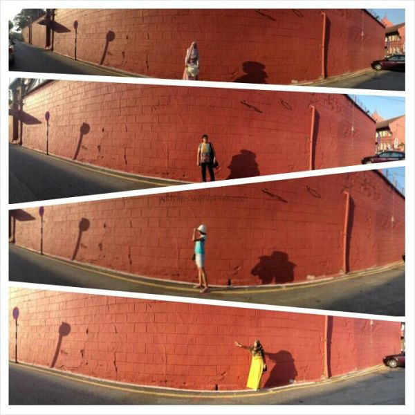 Same spot, different people