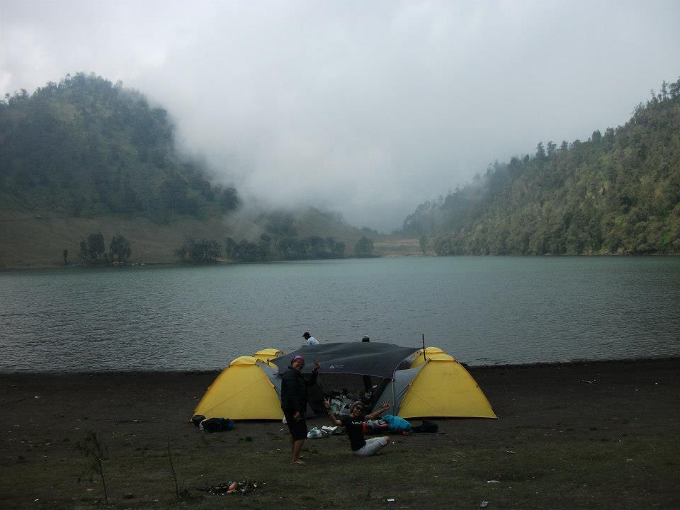 Our tent with very special view :)