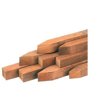 Hardhouten piket | 2x3x60 cm