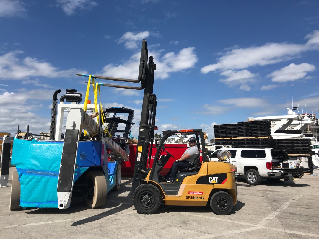 Come see Keystone Point Marina’s new Wiggins Marina Bull—a work of art