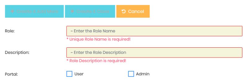 Create Role Settings - Geometric Designs - Classic 8K Collection