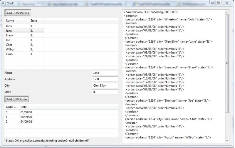 Jface Data Binding Jsr303beanjfacedatabindingvalidation Eclipsepedia - Premium Geometric Illustration - Retina
