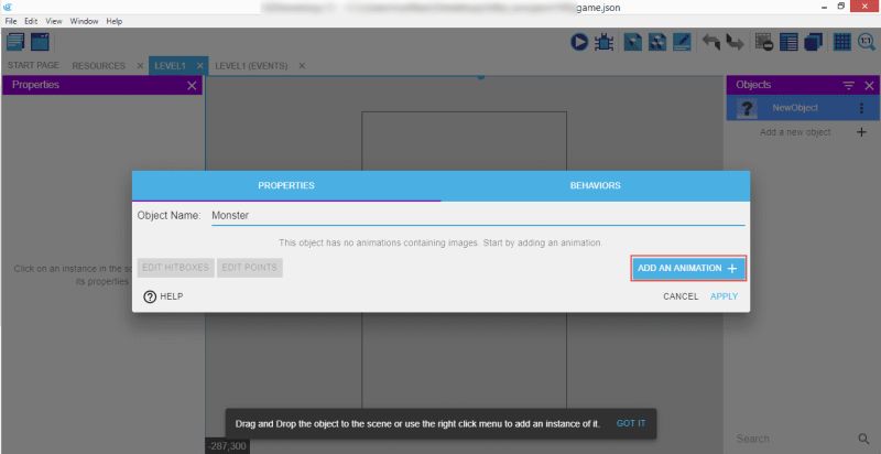 3 Introducing Main Character Gdevelop Documentation - Premium Dark Picture Gallery - Ultra HD