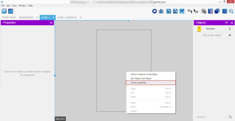 3 Introducing Main Character Gdevelop Documentation - Ultra HD Retina City Designs | Free Download