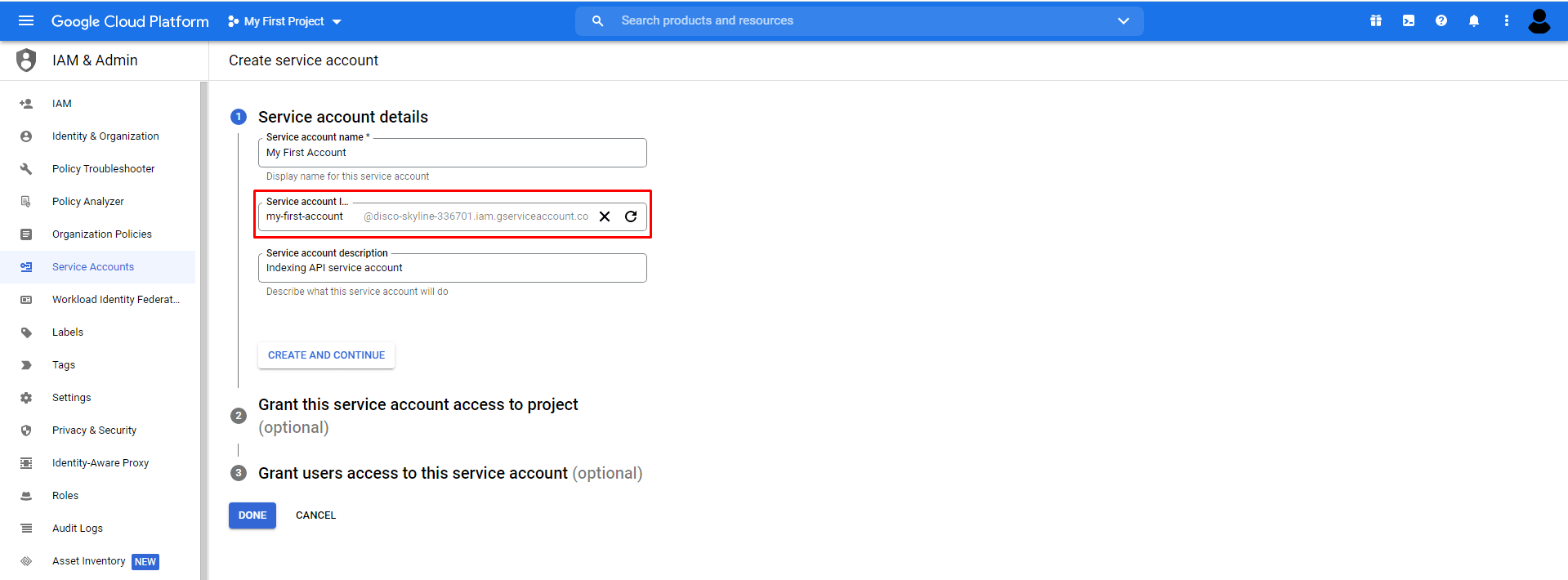 Hướng dẫn index website với Google Index API và plugin RankMath