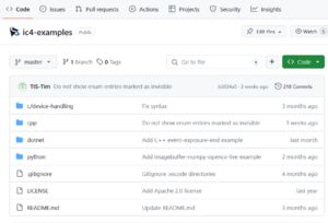 Github Theimagingsource Ic4 Examples Ic4 Example Programs - Dark Image Collection - Retina Quality