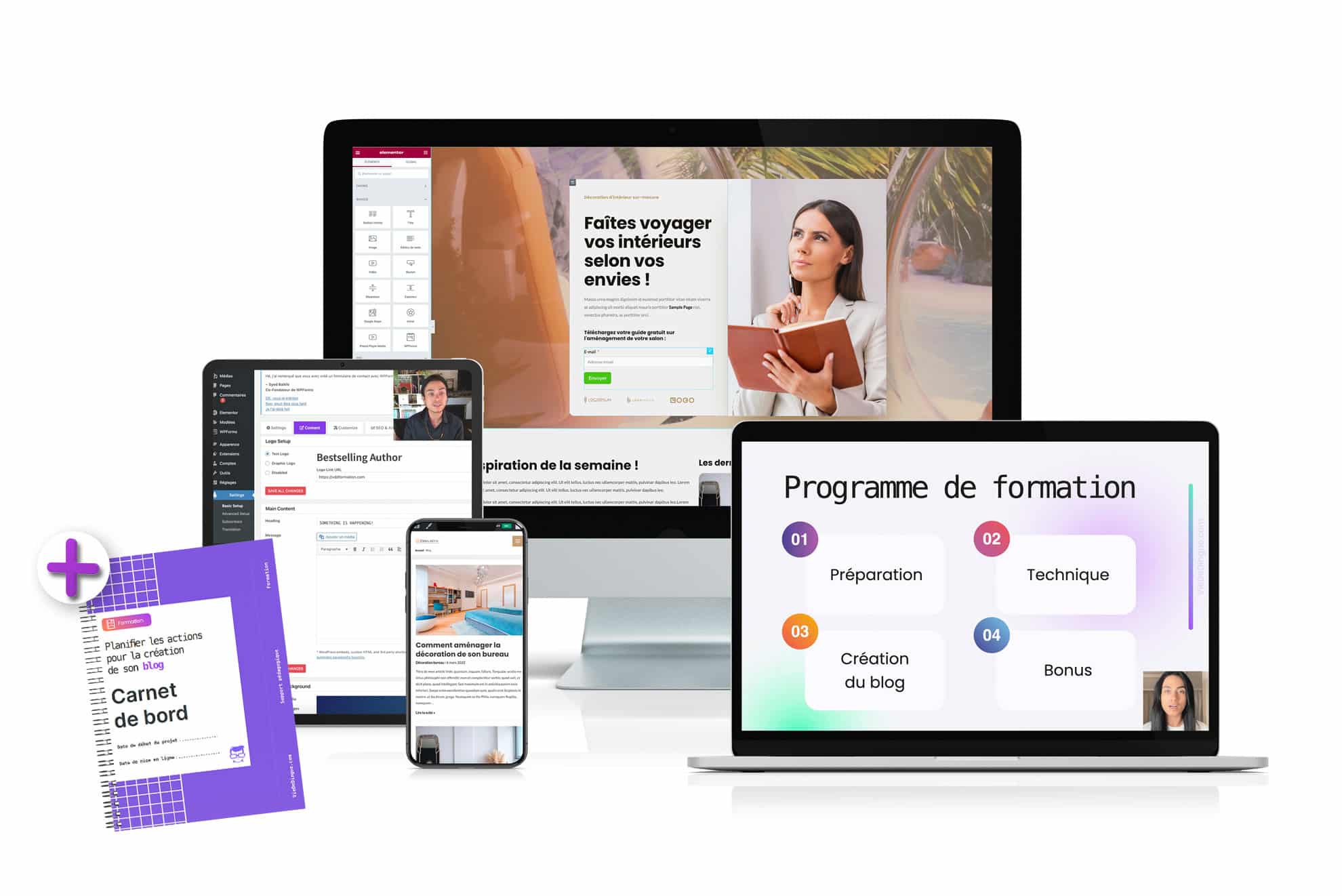Créer blog wordpress formation complète