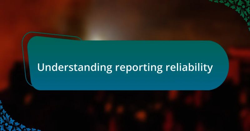 Reliability Reporting - Premium Geometric Photo Gallery - Desktop