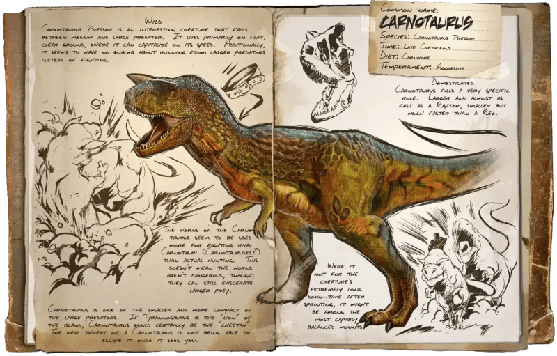 Taming Carnotaurus Weasyl - Download Elegant Space Photo | Desktop