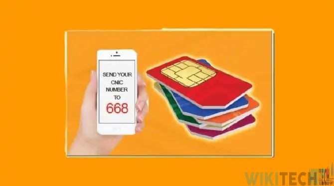 How to Check the Number of SIMs Issued on Your CNIC Number