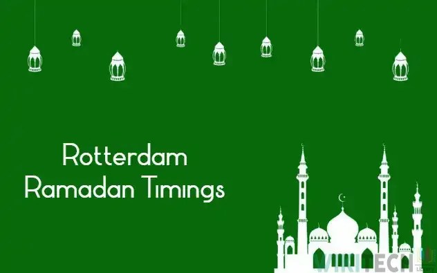 rotterdam ramadan timings