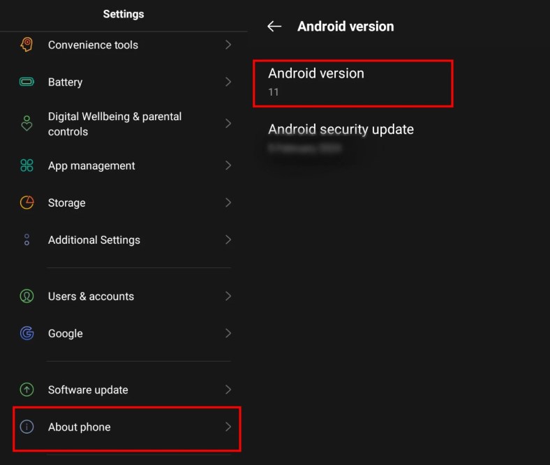 android software update