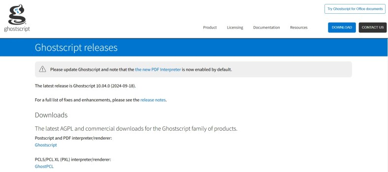 ghostscript