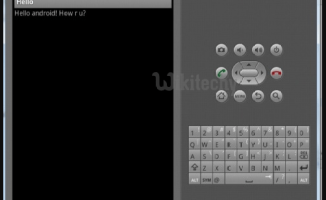 Android Tutorial - Eclipse For Android | First Android Application In ...