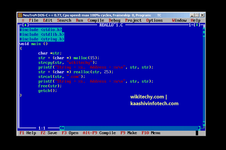 The Realloc Function In C C Programming Tutorial Overiq Com - Download Classic Vintage Photo | Full HD