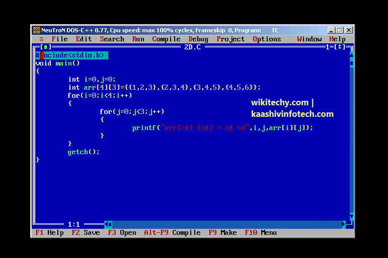 100 Working Code C Array In C C Programming C Tutorial - Premium Space Art Gallery - High Resolution