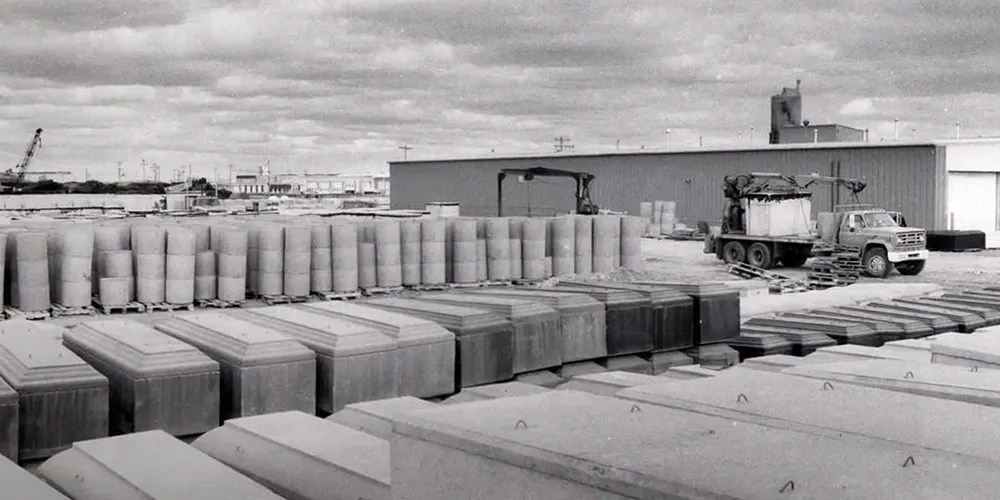 1970 - AWS location focused on septic tanks view