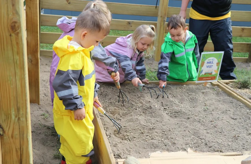 Learn ‘n Grow Learning Center adds community garden