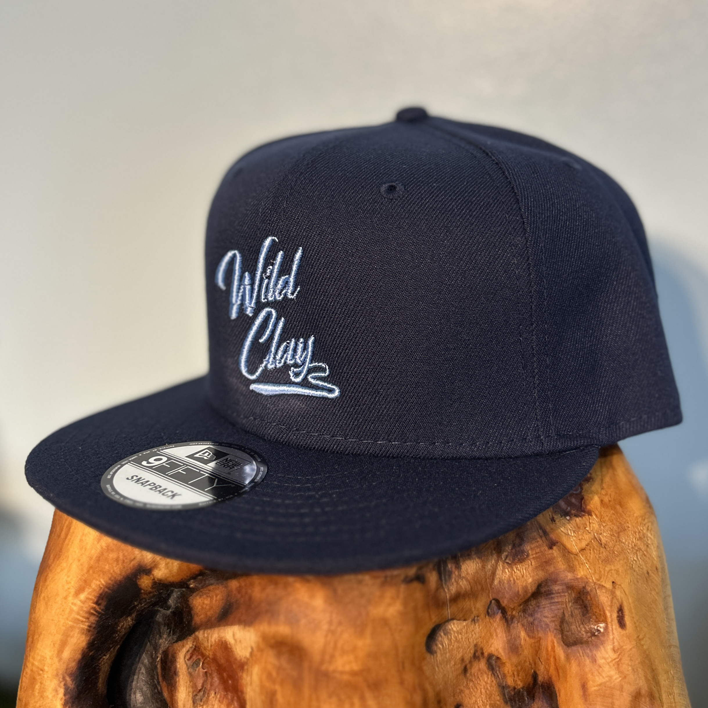 Wild Clay New Era Navy Snapback Cap