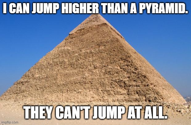 Pyramids, Captain Kirk, And Skills